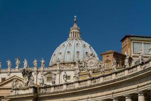 basilica di san pietro, vatikanstadt, rom, italien foto