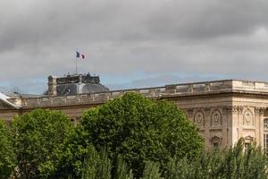 historisches gebäude in paris frankreich foto