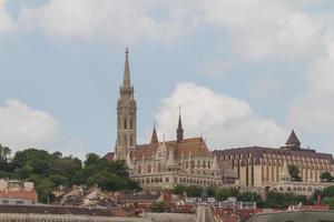 Matthiaskirche in Budapest, Ungarn foto