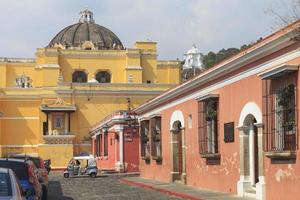 Kolonialgebäude in Antigua, Guatemala foto