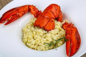 Risotto mit Hummer foto