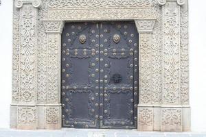 reich verzierte Tür Antigua Guatemala