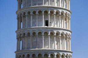 turm von pisa in der toskana foto