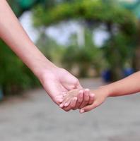 Konzept der helfenden Hand foto