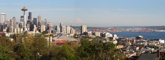 Seattle Skyline Panorama foto