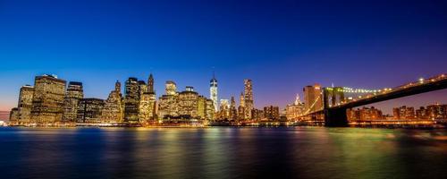 New York Skyline Panorama foto