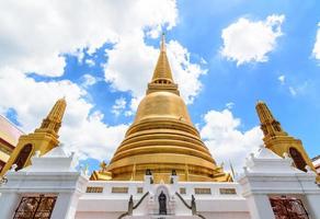 goldene pagode in bangkok, thailand foto