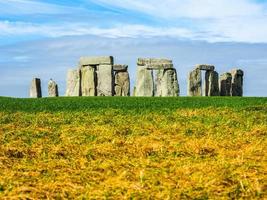 HDR-Stonehenge-Denkmal in Amesbury foto