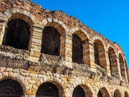 hdr verona arena römisches amphitheater foto