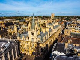 hdr-luftbild von cambridge foto