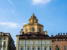 hdr san lorenzo kirche in turin foto