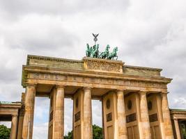 hdr brandenburger tor berlin foto