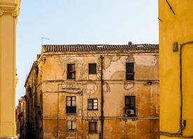 hdr Castello-Viertel in Cagliari foto