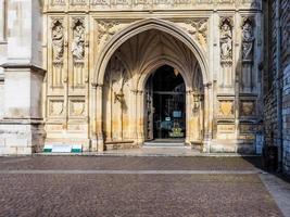 hdr Westminster Abteikirche in London foto