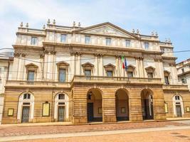 hdr teatro alla scala, mailand foto