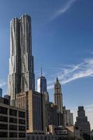 Wolkenkratzer in New York, Manhattan foto