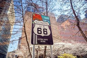 Route 66 in Chicago anmelden
