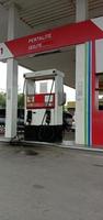 Tankstelle, defokussierter Pertalit. Tangerang 3 Mai 2022 foto