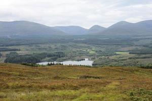 ein blick auf die schottischen highlands in der nähe von ben nevis foto