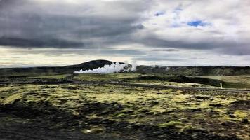 ein blick auf island in der nähe von reykjavik foto