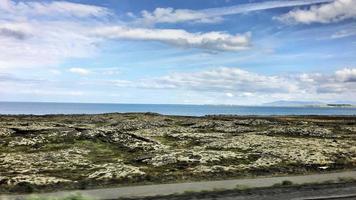 ein blick auf island in der nähe von reykjavik foto