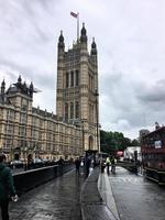 Ein Blick auf die Houses of Parliament im Westminster in London foto