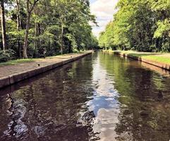 ein blick auf den kanal bei pontcysylte in nordwales foto