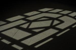 Schatten im Boden foto