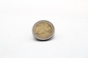 Geld Euro-Münze foto