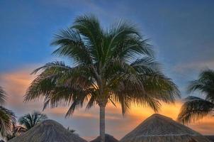 puerto morelos sonnenaufgang mexiko foto