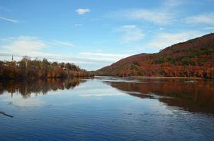 Vermont-Laub im Herbst foto