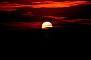 Schönheit der aufgehenden Sonne foto
