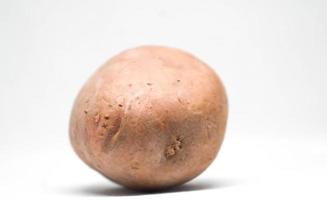 isolierte Kartoffel mit weißem Hintergrund foto
