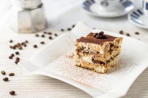 italienisches Tiramisu-Kuchen-Dessert