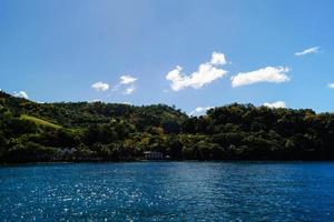 Wallilabou Bay Saint Vincent und die Grenadinen in der Karibik foto