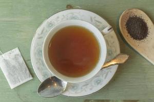 Schwarzer Tee foto