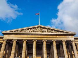 Hdr Britisches Museum in London foto