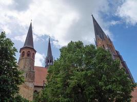 die stadt schleswig in deutschland foto