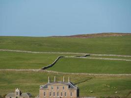 Lerwick City und die Shetlandinseln foto