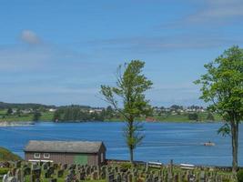 die stadt haugesund in norwegen foto