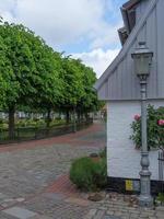 schleswig stadt mit dem dorf holm foto