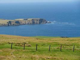 die Shetlandinseln in Schottland foto