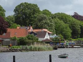 die stadt schleswig in deutschland foto