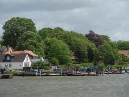 die stadt schleswig in deutschland foto