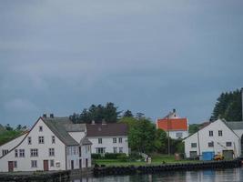 die stadt haugesund in norwegen foto