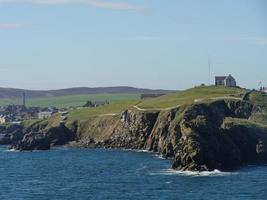 die Sheltand-Insel in Schottland foto