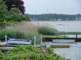 das kleine dorf holm an der schleie foto