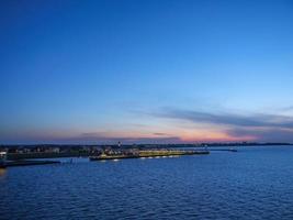 Hamburg und die Elbe foto