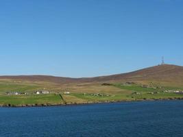 Lerwick City und die Shetlandinseln foto