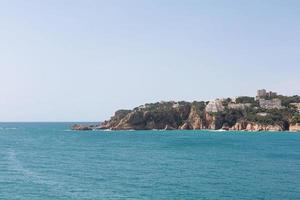 Bild der Costa Brava, Mittelmeer nördlich von Katalonien, Spanien. foto